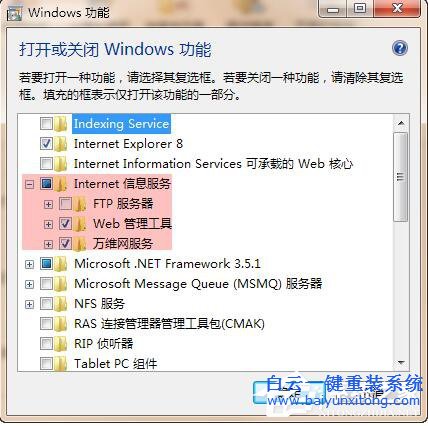 Win7系統(tǒng)iis無法啟動怎么解決？步驟