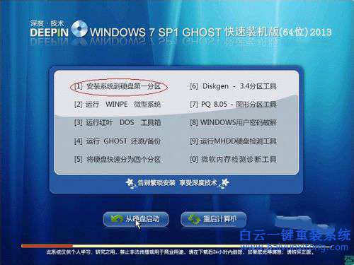 ghost windows7系統(tǒng)安裝步驟